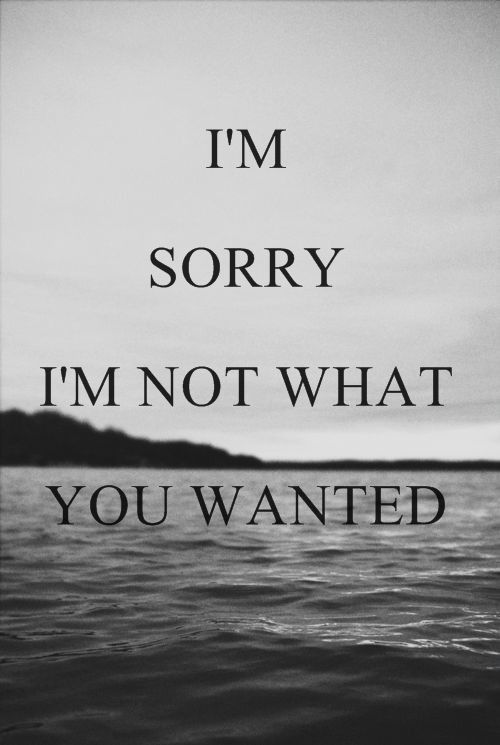 25 Im Sorry Im Not Good Enough Quotes And Sayings QuotesBae