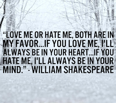 Love Me Or Hate Me Quotes Meme Image 06