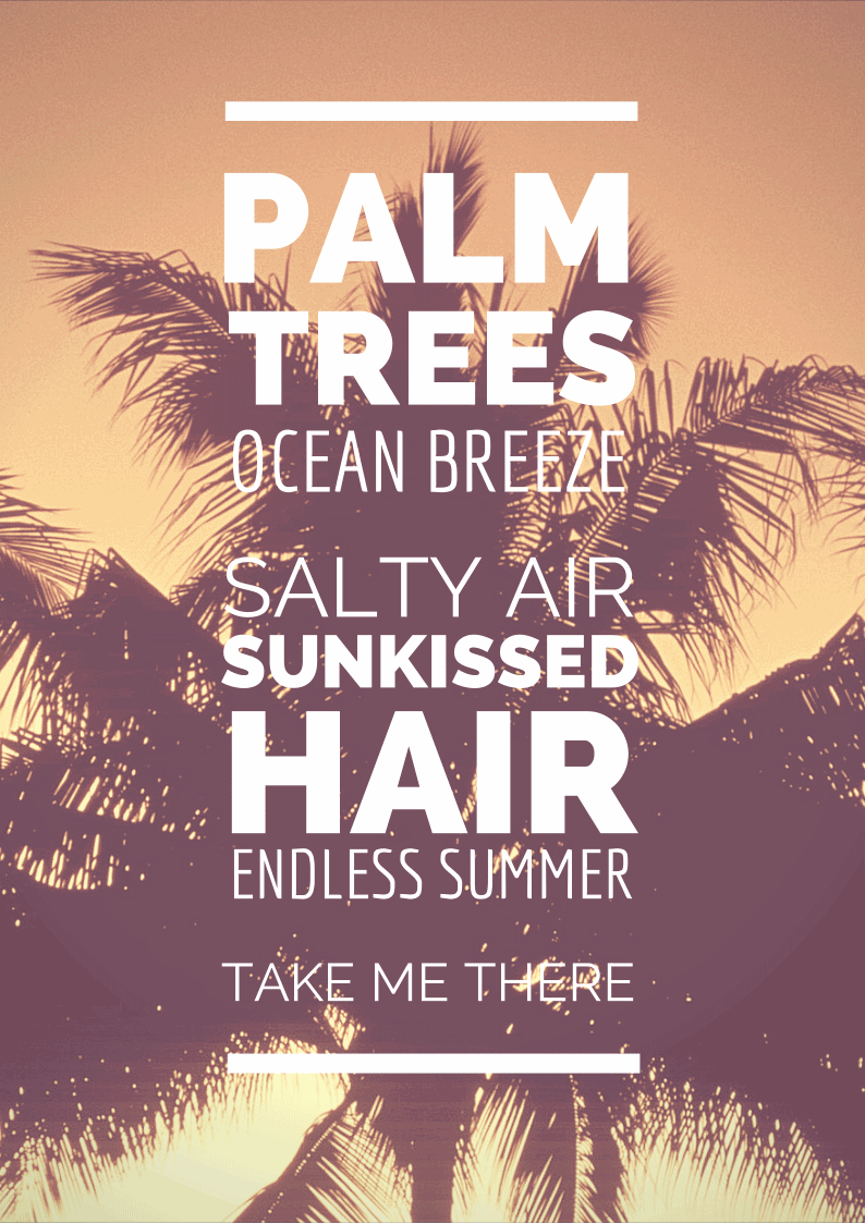 25 Palm Tree Quotes Sayings Slogans & Images