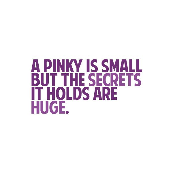 Pinky Promise Quotes Meme Image 09
