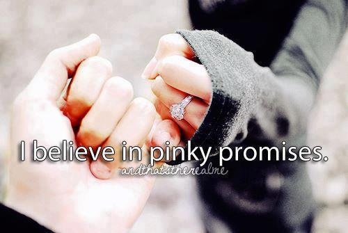 Pinky Promise Quotes Meme Image 16