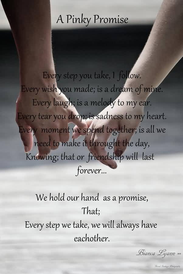 Pinky Promise Quotes Meme Image 18 QuotesBae