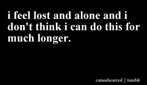 Quotes About Feeling Lost And Alone Meme Image 11