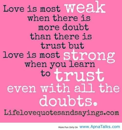 25 Romantic Trust Quotes Sayings and Quotations