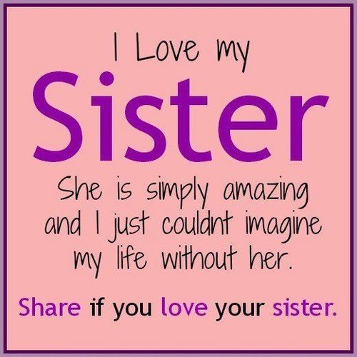 Sister Love Quotes Meme Image 04