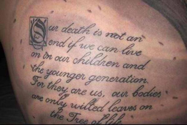 Tattoo Quotes About Death Meme Image 09