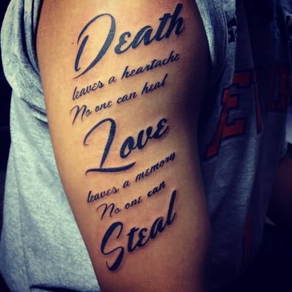 25 Tattoo Quotes About Death Sayings and Images