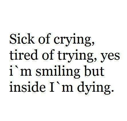 Tired Of Crying Quotes Meme Image 08