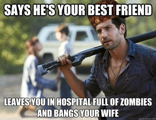 Walking Dead Funny Quotes Meme Image 09