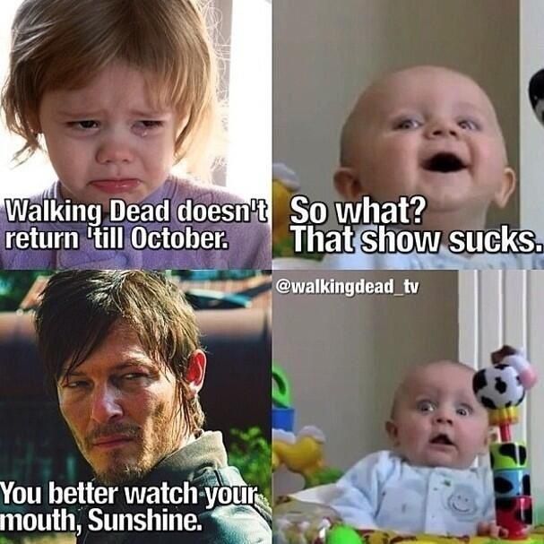 Walking Dead Funny Quotes Meme Image 11