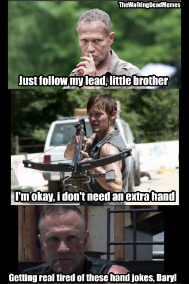 Walking Dead Funny Quotes Meme Image 21