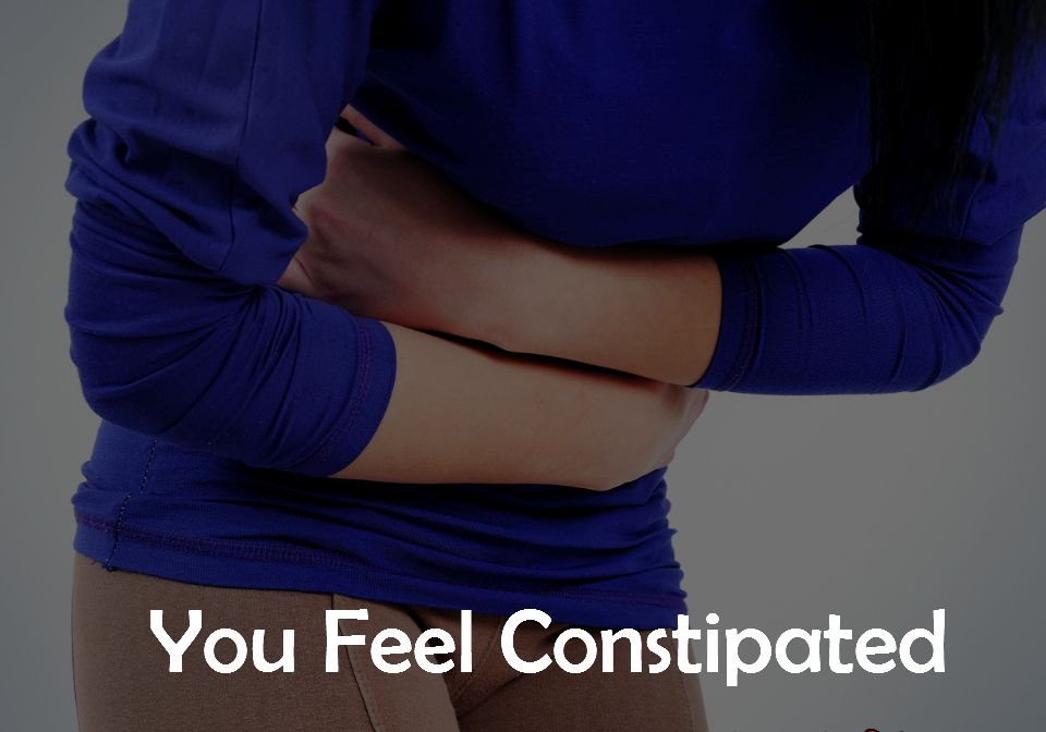 7. You Feel Constipated