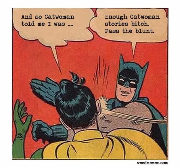 Batman Smacks Robin Comic Photo