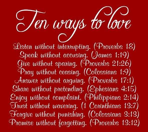 Biblical Quotes About Love 07