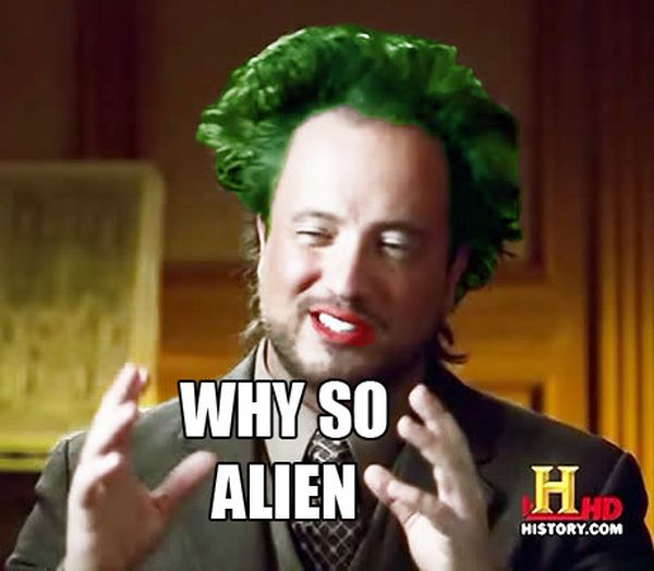 Cool aliens meme image photo