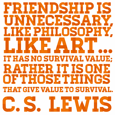 Cs Lewis Quote About Friendship 13