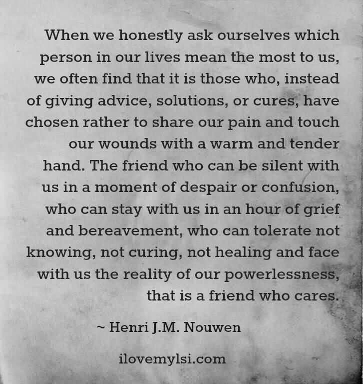 Deep Quotes About Friendship 12
