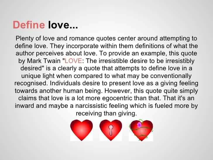 Define Love Quotes 01