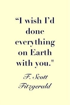 F Scott Fitzgerald Love Quote 12