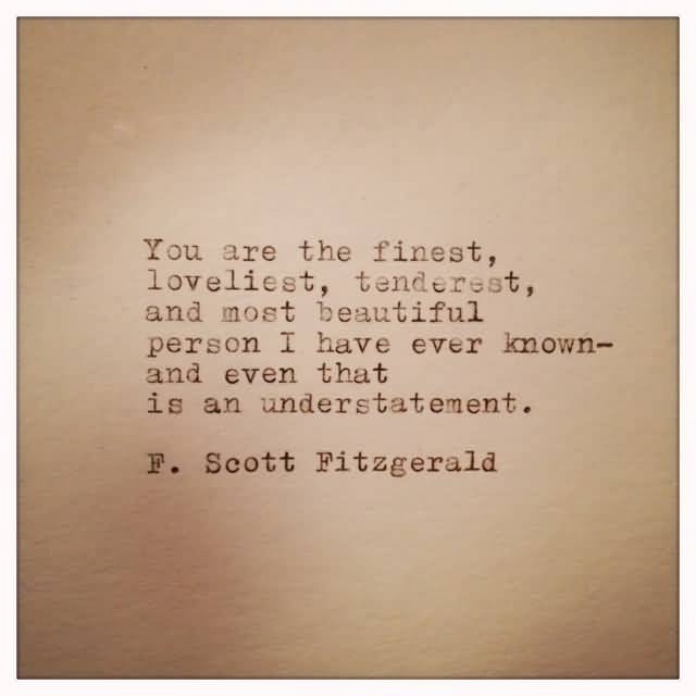 F Scott Fitzgerald Love Quote 13