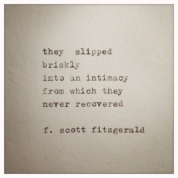 F Scott Fitzgerald Love Quote 17