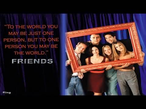 20 Friends Tv Show Quotes About Friendship With Images ...