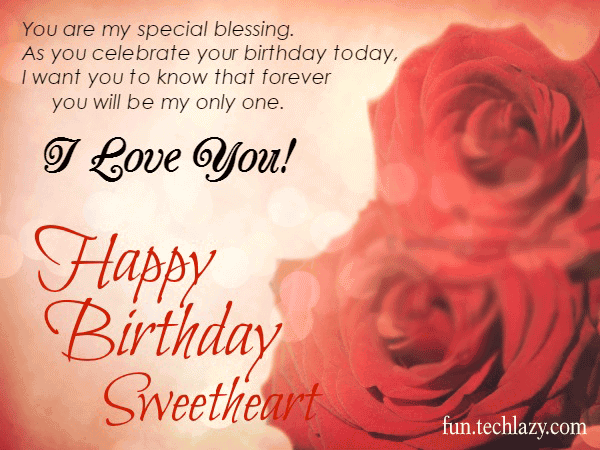 Happy Birthday Love Quotes For Her 04 | QuotesBae