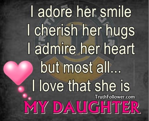 I Love My Daughter Quotes And Sayings 02