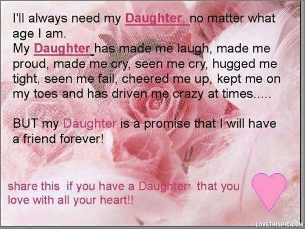 I Love My Daughter Quotes And Sayings 19