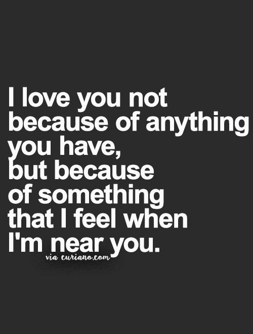 I Love You Because Quotes 11