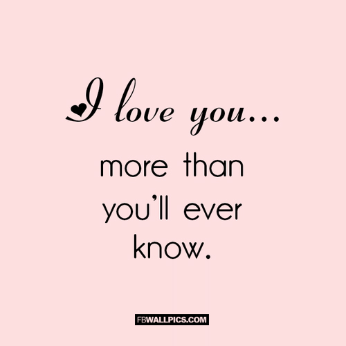 I Love You More Than Quotes 15