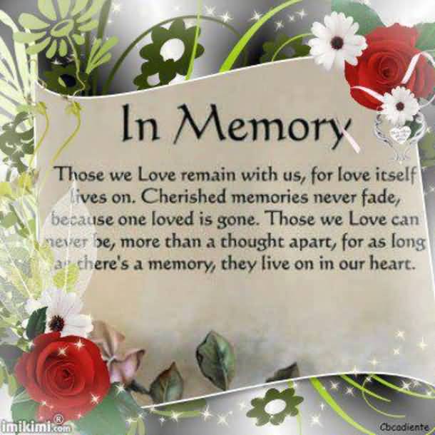 In Loving Memory Sayings And Quotes 02