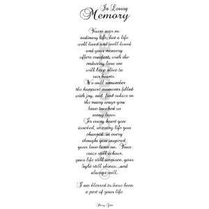 In Loving Memory Sayings And Quotes 20