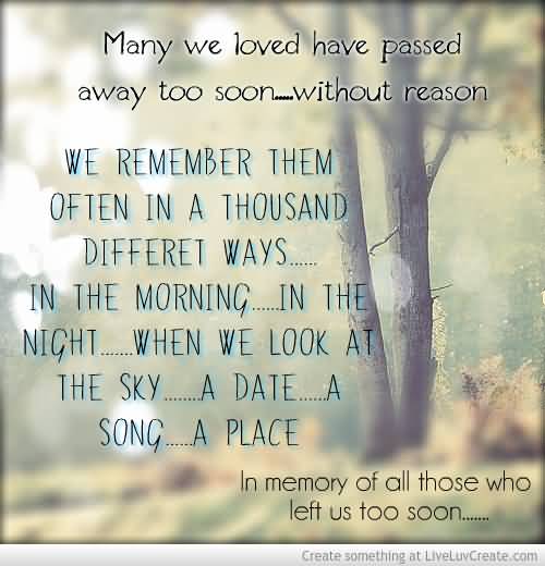 In Memory Of A Loved One Quotes 16