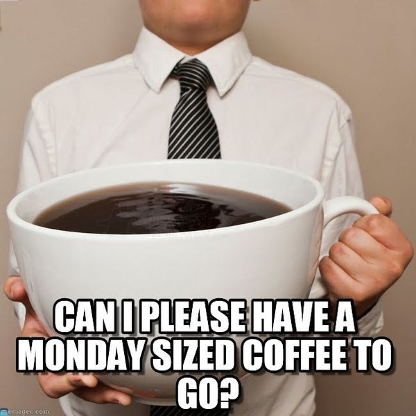 cofee Monday meme Pictures