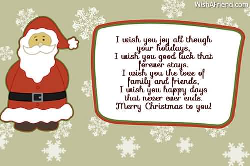 Christmas Poems Image Picture Photo Wallpaper 11