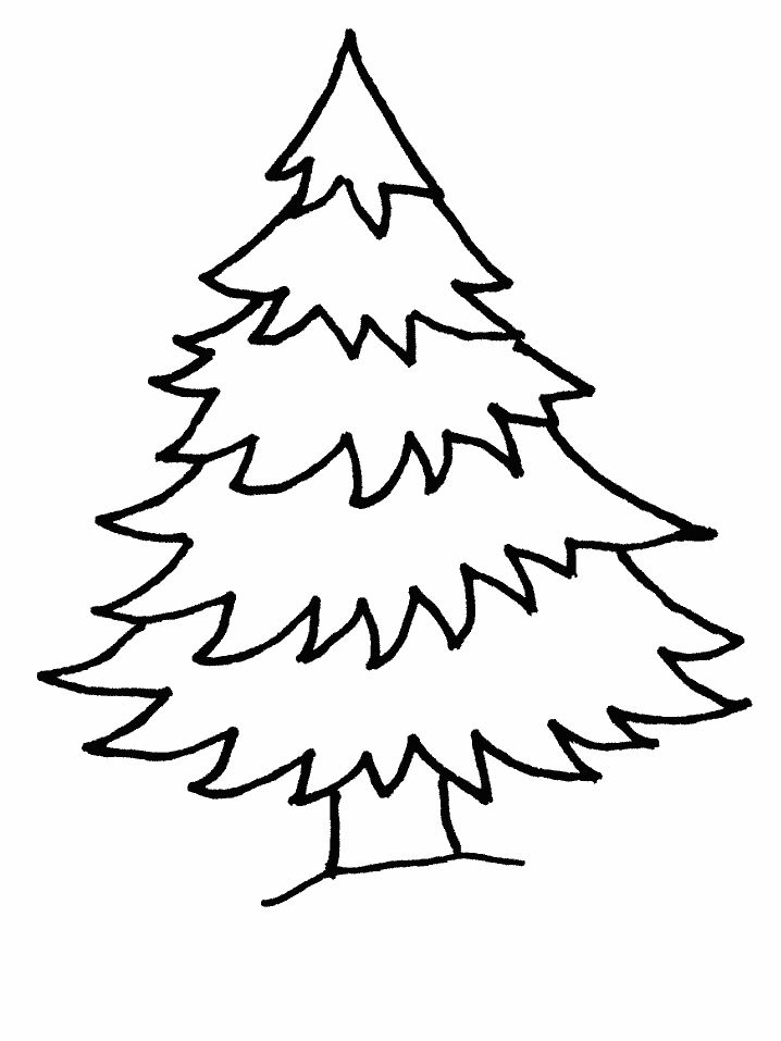 Christmas Tree Coloring Pages Image Picture Photo Wallpaper 05