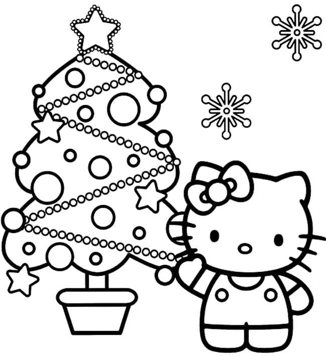 Christmas Tree Coloring Pages Image Picture Photo Wallpaper 06