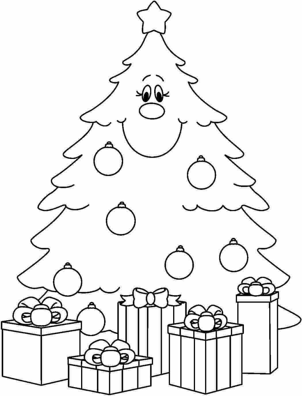 Christmas Tree Coloring Pages Image Picture Photo Wallpaper 20