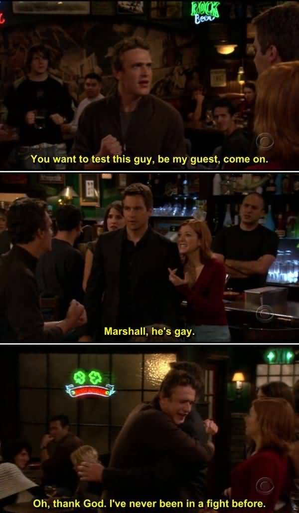 Funniest how i met your mother lily and marshall memes picture