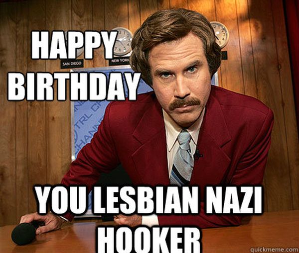 Funny Cool lesbian birthday meme photo