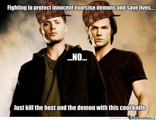 Funny Sam and Dean Memes Graphic