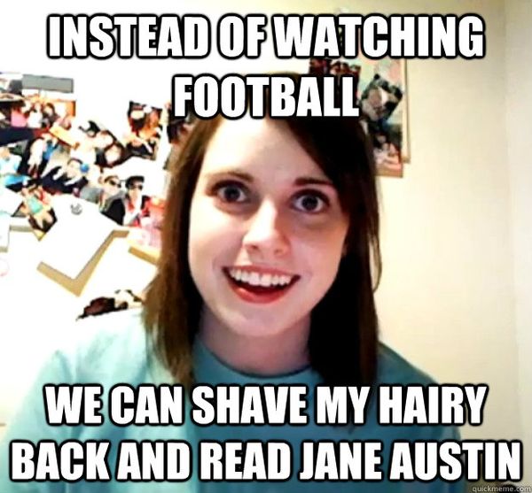 Funny Watching Football Meme Picture
