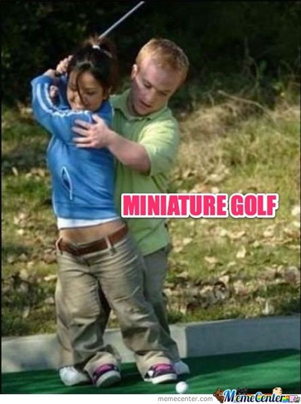 Funny amazing rude golf pictures meme