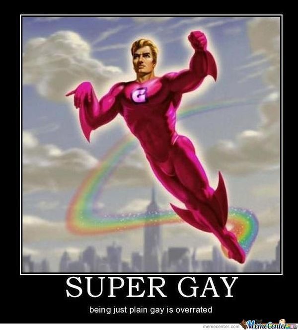 funny super gay memes