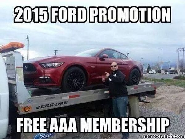 Funny cool ford puns humor picture