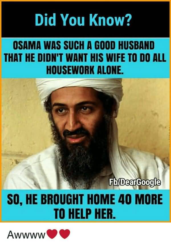 Funny cool good husband meme picture