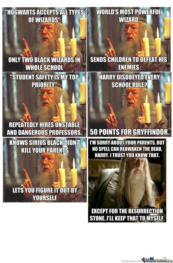 Funny dumbledore memes picture