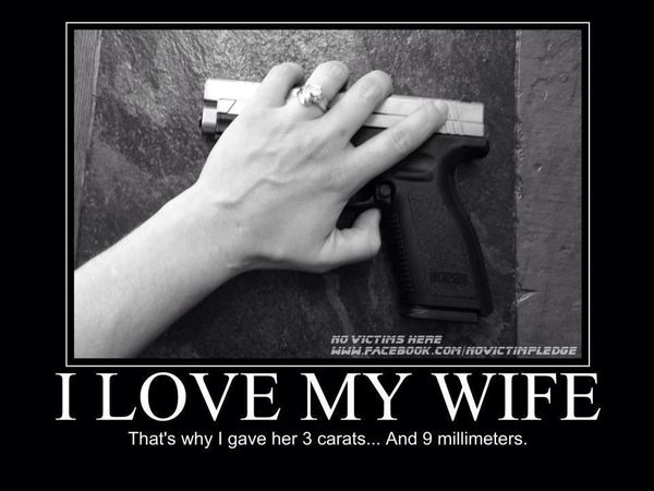 Hilarious I Love My Wife Picture Joke
