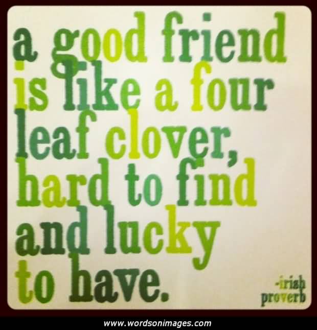 Irish Quotes About Friendship 08